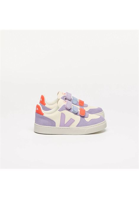 Sneakers con logo VEJA | CV0520614CCASHEW MULTICOLR ORCHID